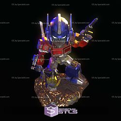 Optimus Prime Chibi V2 STL Files