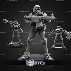 March 2026 Cyberpunk PapSikels Miniatures