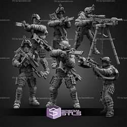 March 2026 Cyberpunk PapSikels Miniatures