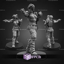 March 2026 Cyberpunk PapSikels Miniatures