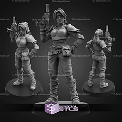 March 2026 Cyberpunk PapSikels Miniatures