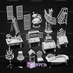 March 2026 Set 147 - Magical Library Epic Miniatures