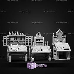 March 2026 Set 147 - Magical Library Epic Miniatures