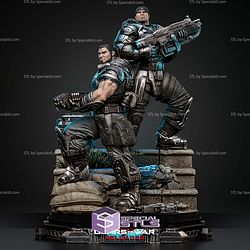 Gears Of Wars Bundle Diorama STL Files