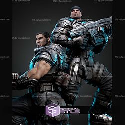 Gears Of Wars Bundle Diorama STL Files