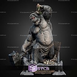Legolas Vs Troll Bundle Diorama STL Files