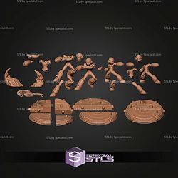 Mega Man Diorama Version STL Files