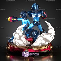 Mega Man Diorama Version STL Files