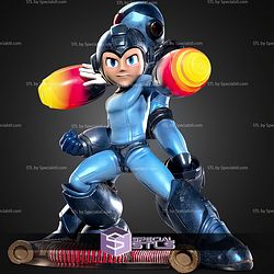 Mega Man Diorama Version STL Files