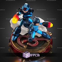 Mega Man Diorama Version STL Files