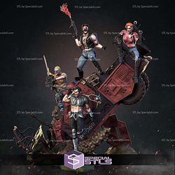 The Thunder Machine Diorama Bundle STL Files