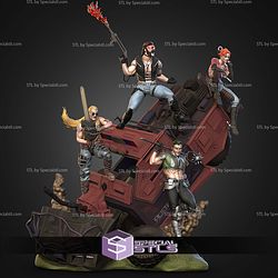 The Thunder Machine Diorama Bundle STL Files