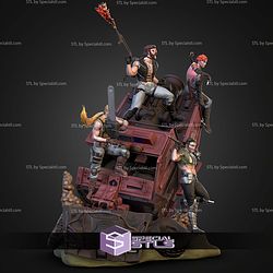 The Thunder Machine Diorama Bundle STL Files