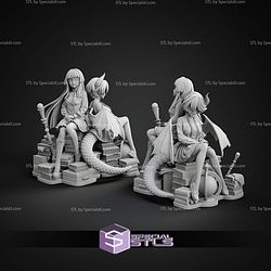 Anne and Grea Granblue Fantasy Bundle STL Files