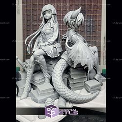 Anne and Grea Granblue Fantasy Bundle STL Files