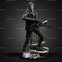 Diorama Leon Kennedy and Grace Ashcroft Bundle STL Files