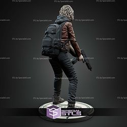 Diorama Leon Kennedy and Grace Ashcroft Bundle STL Files