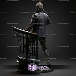 Diorama Leon Kennedy and Grace Ashcroft Bundle STL Files