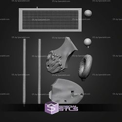 Kanna Kamui and Tohru Volleyball Bundle STL Files