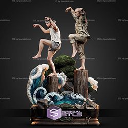 Karate Kid Bundle Diorama STL Files - Base
