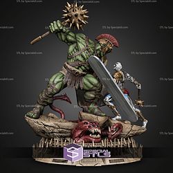 Planet Hulk Diorama Bundle STL Files