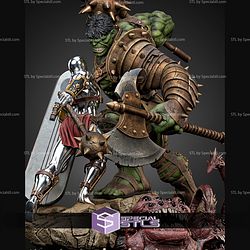 Planet Hulk Diorama Bundle STL Files