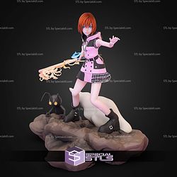 Sora Riku and Kairi Bundle Kingdom Hearts STL Files