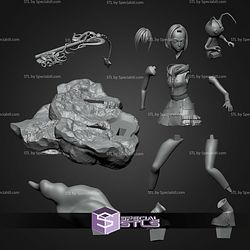 Sora Riku and Kairi Bundle Kingdom Hearts STL Files