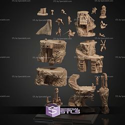 The World a Stage Bundle STL Files