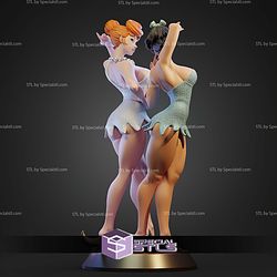 Betty Rubble and Wilma STL Files