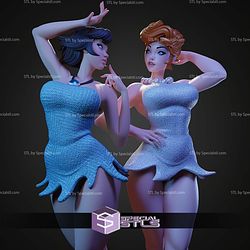 Betty Rubble and Wilma STL Files