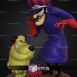 Dick Dastardly and Muttley STL Files