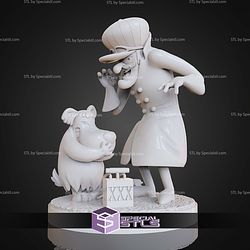 Dick Dastardly and Muttley STL Files