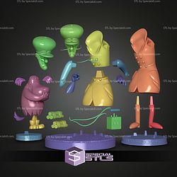 Dick Dastardly and Muttley STL Files