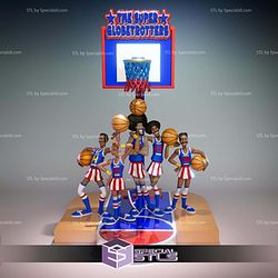 Harlem Globetrotters Bundle Diorama STL Files