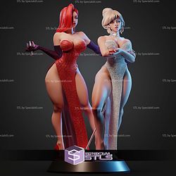 Jessica Rabbit and Holly Would 