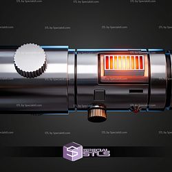 Aayla Secura Lightsaber 122mm STL Files