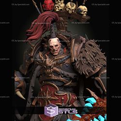 Abaddon the Despoiler WH40K STL Miniatures