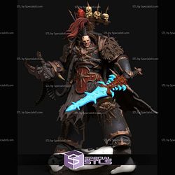 Abaddon the Despoiler WH40K STL Miniatures