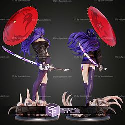 Acheron Honkai Stair Rail STL Files
