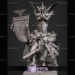 Adepta Sororitas Diorama STL Files