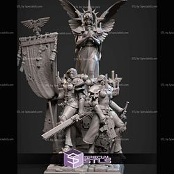 Adepta Sororitas Diorama STL Files