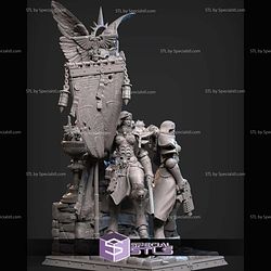 Adepta Sororitas Diorama STL Files