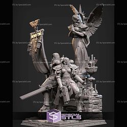 Adepta Sororitas Diorama STL Files