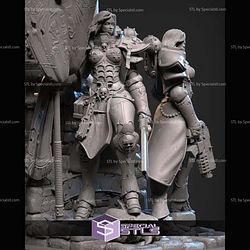 Adepta Sororitas Diorama STL Files