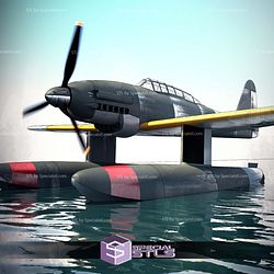 Aichi M6A Seiran Nanzan STL Files