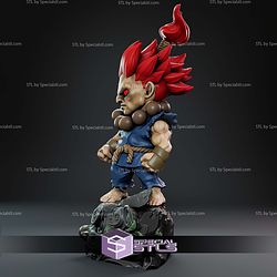 Akuma On Roof Chibi STL Files