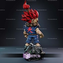 Akuma On Roof Chibi STL Files