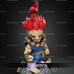 Akuma On Roof Chibi STL Files