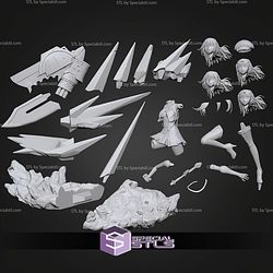 Alisa Illichina God Eater STL Files